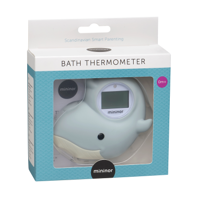 Mininor Bath Thermometer Whale 1 kpl
