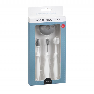 Mininor Toothbrush Set 3 stk