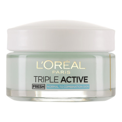 L'Oreal Triple Active Fresh Gel Cream Day Normal Combination skin 50 ml