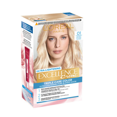 L'Oreal Excellence 01 Lightest Natural Blonde 1 stk