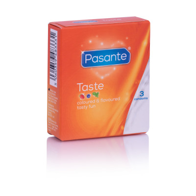 Pasante Taste Coloured & Flovoured 3 pcs