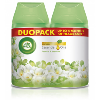 Air Wick Freshmatic Duopack Freesia & Jasmine Refill 2x 250 ml