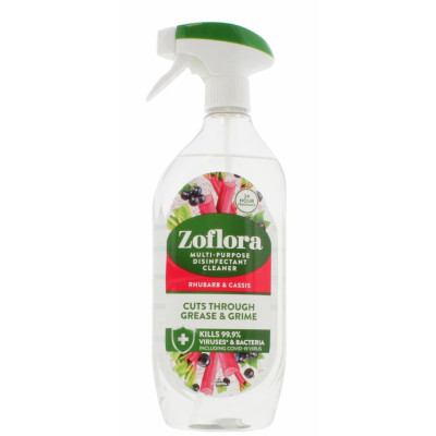 Zoflora Multi-Purpose Disinfectant Cleaner Spray Rhubarb & Cassis 800 ml