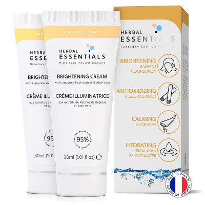 Herbal Essentials Brightening Cream 2 x 30 ml