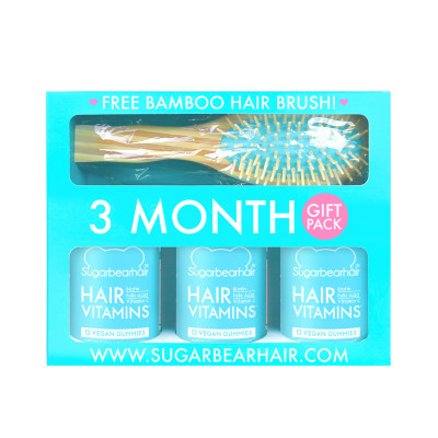 Sugarbearhair Hair Vitamins 3 Month Supply 3 x 60 pcs