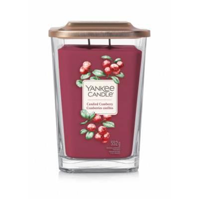 Yankee Candle  Elevation Collection Large Candied Cranberry 552 g