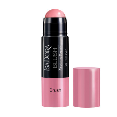 Isadora Blush Stick'n Brush Pink Pop 7,2 g