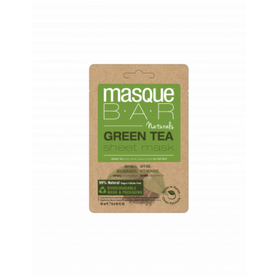 Masquebar Naturals Green Tea Sheet Mask 18 ml