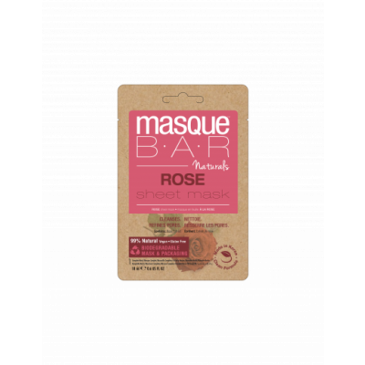 Masquebar Naturals Rose Sheet Mask 18 ml
