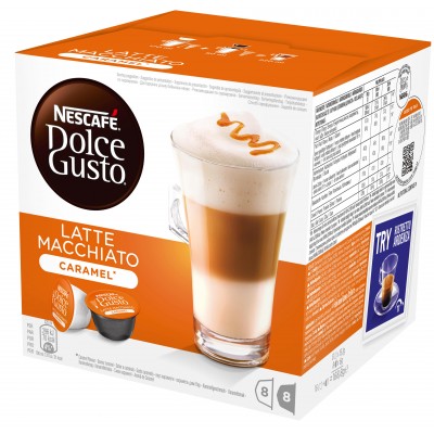 Nescafe Dolce Gusto Latte Caramel Macchiato 16 kpl