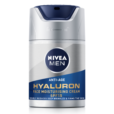Nivea Men Anti-Age Hyaluron Face Moisturising Cream SPF15 50 ml