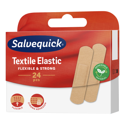 Salvequick Textile Elastic 24 stk