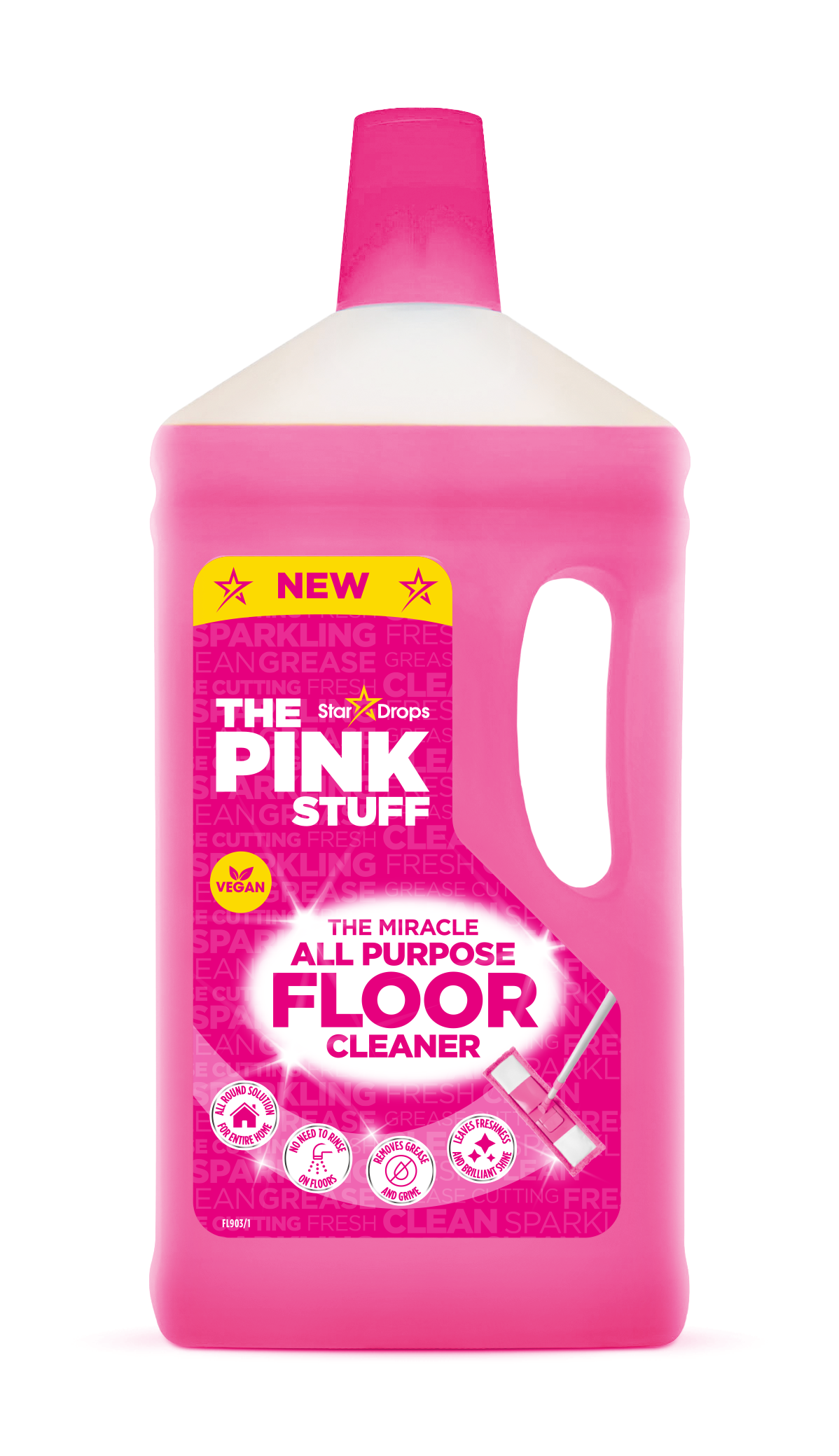Stardrops The Pink Stuff The Pink Stuff All Purpose Floor Cleaner 1000 ml