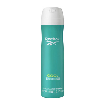 Reebok Cool Your Body Deodorant Body Spray Women 150 ml