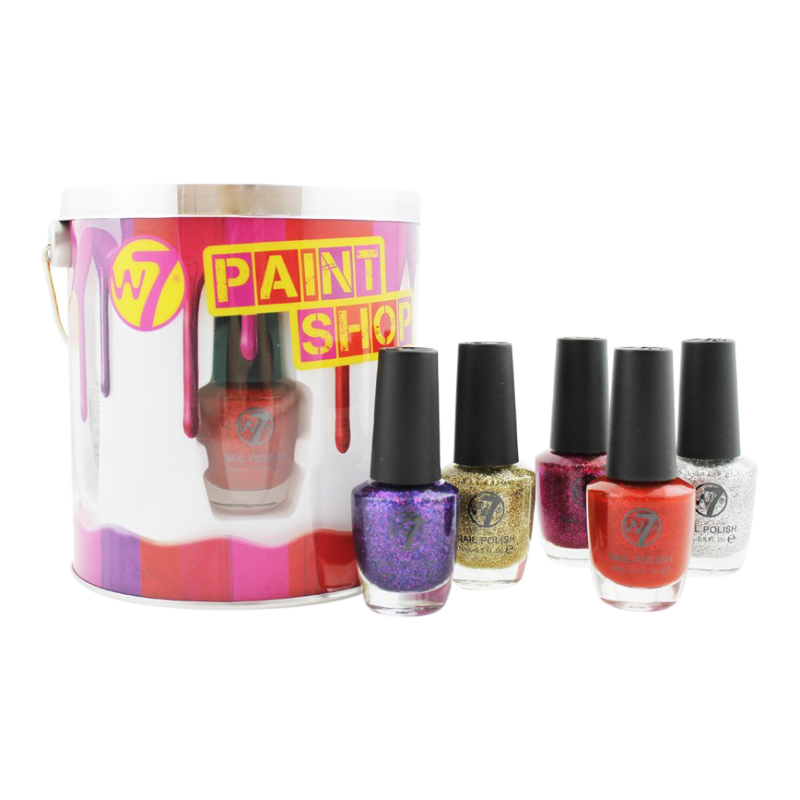 nail big polish sets w x Paint W7 Nailpolish kr 15 99.95 Glitter Shop ml Set   5