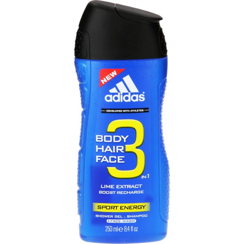 adidas 3 in 1 shower gel