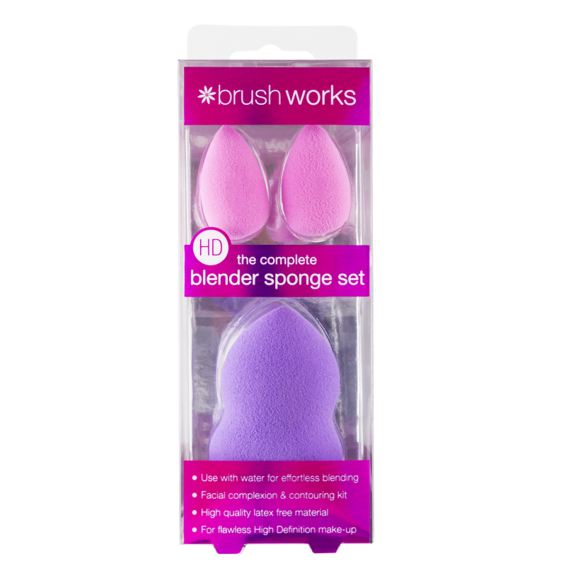 Brush Works The Complete Blender Sponge Set 3 stk 45.95 kr