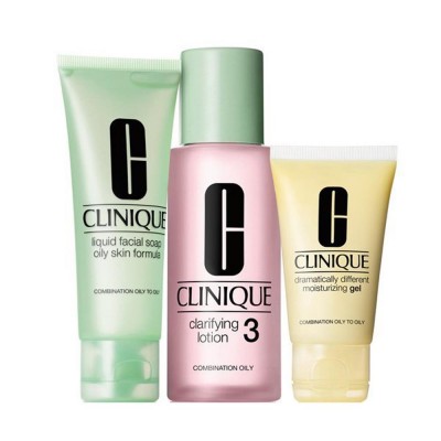 Clinique 3-Step Skin Care System 3 Oily Skin 50 ml + 100 ml + 30 ml