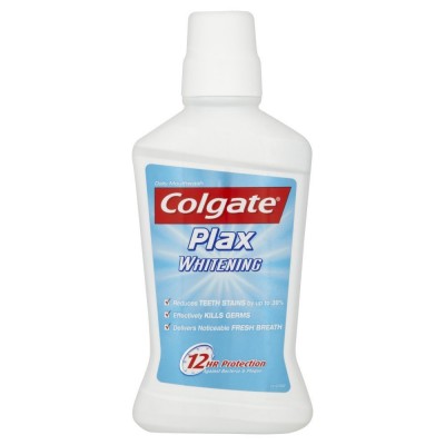 Colgate whitening rinse