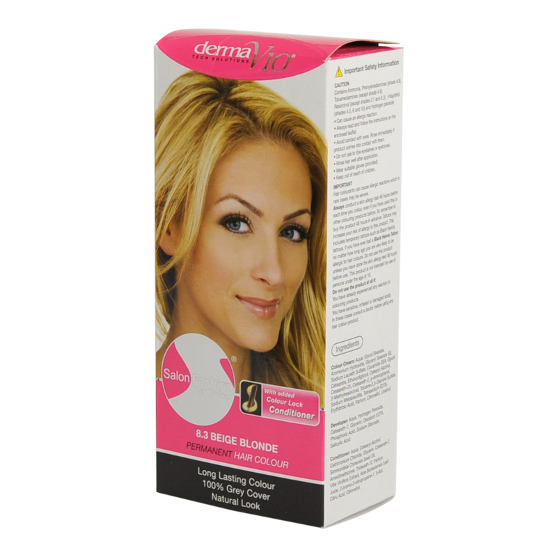 Dermav10 Salon Fashion Hair Colour Beige Blonde 1 Stk 1195 Kr 2829