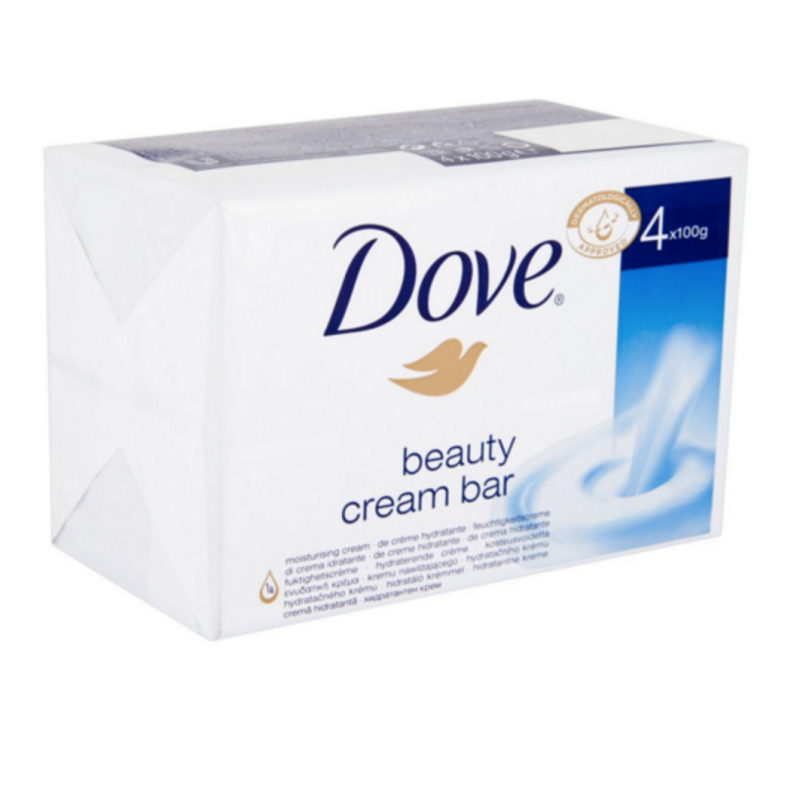 Dove Beauty Cream Soap Bar 4 X 100 G £2 75