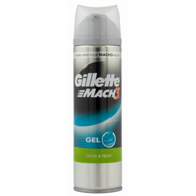 Gillette Mach3 Close & Fresh Shave Gel 200 ml
