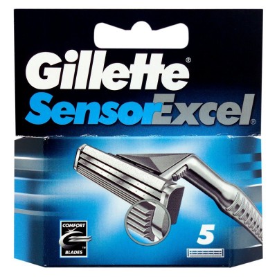 Gillette Sensor Excel Barberblader 5 stk