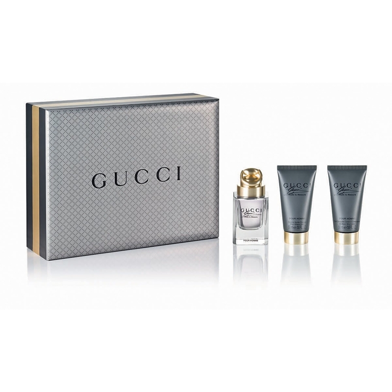 Gucci Made To Measure EDT + Bodyshampoo & Aftershave Balm 90 ml + 50 ml