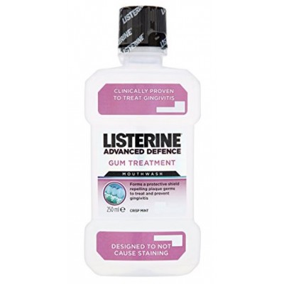 Listerine advanced defence gum treatment mouthwash 500ml