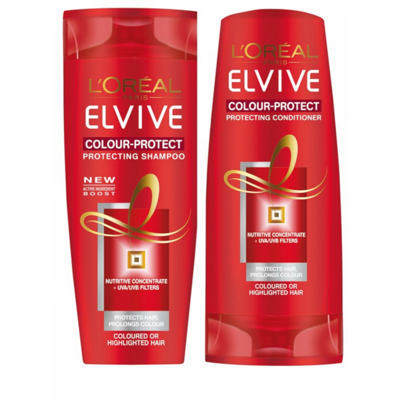 L'Oreal Elvive Colour Protect Shampoo & Conditioner Set 2 x 250 ml - 39
