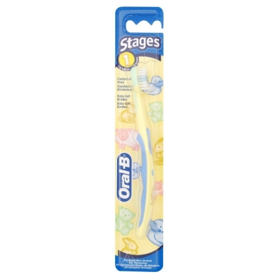 Oral-B Stages 1 Babies Toothbrush 4-24 months 1 pcs