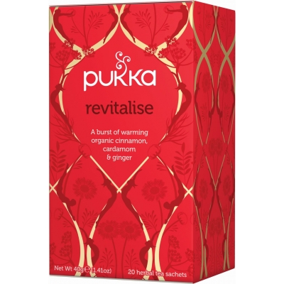 Pukka Revitalise Tea Øko 20 breve