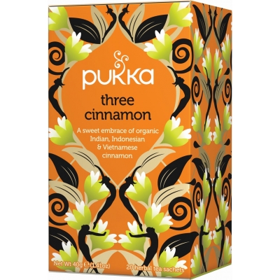 Pukka Three Cinnamon Tea Eco 20 sachets