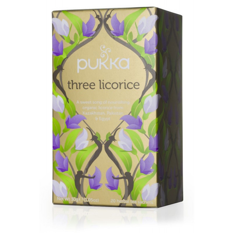 Pukka Three Licorice Tea Luomu