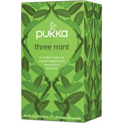 Pukka Three Mint Tea Eco 20 sachets