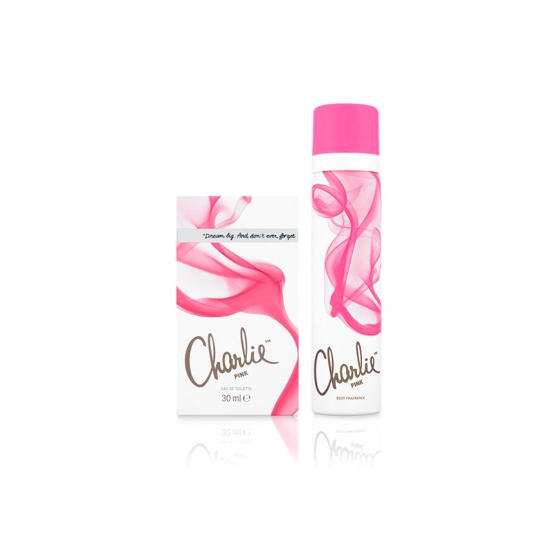 Revlon Charlie T Set Pink Edt And Bodymist 30 Ml 75 Ml 3995 Kr 