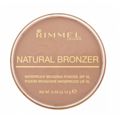 Rimmel Natural Bronzer Waterproof 26 Sun Kissed 14 g