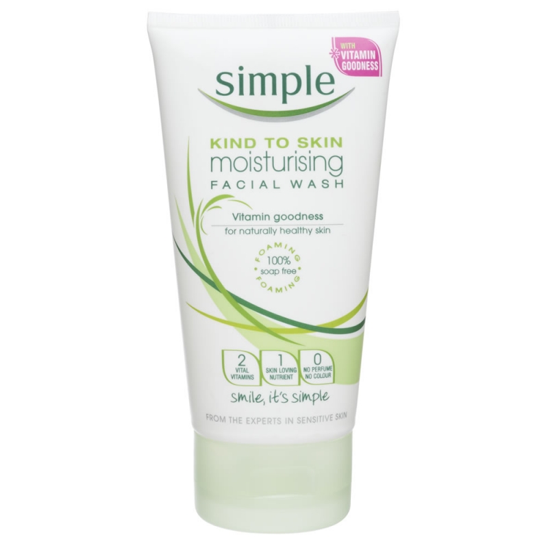 Simple Moisturising Facial Wash 150 Ml 299 Eur Luxplusnl