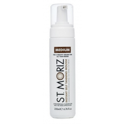 St. Moriz Professional Instant Self Tanning Mousse Medium 200 ml