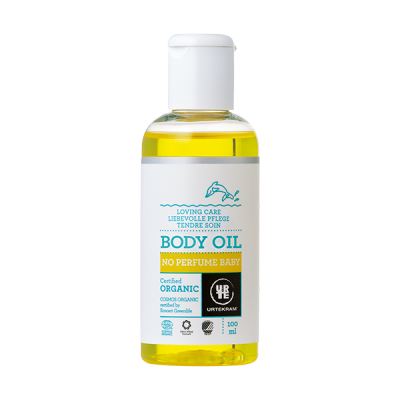 Urtekram No Perfume Baby Body Oil 100 ml