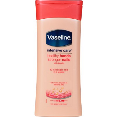 Vaseline Intensive Care Healthy Hands Stronger Nails Lotion 200 ml