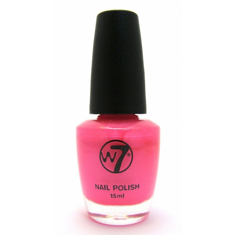 nail big polish w 14  15 Flourescent  £1.25 Pink W7 Nailpolish ml