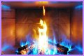 Blue Flame Fireplace? - Kylon Powell